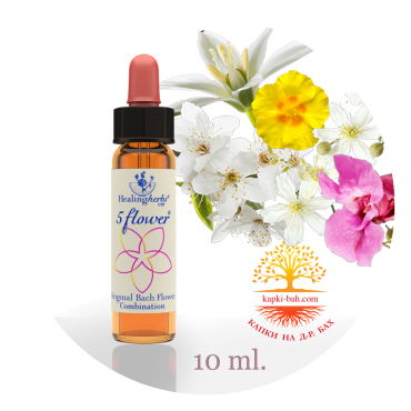 SOS Спешни капки на д-р Бах -Rescue Remedy -10мл